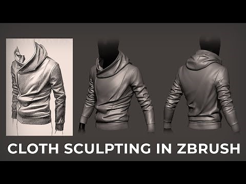 Cloth Sculpting in ZBrush Tutorial Introduction
