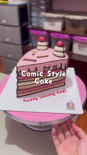 Designing a Cartoon Style Buttercream Cake