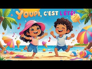 YOUPI, C'EST L'ÉTÉ | Chanson d'été | Chanson pour les enfants & parents | Comptine en français