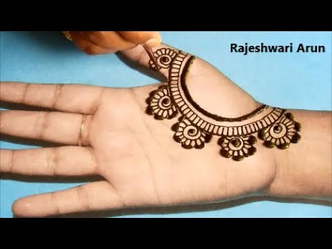 Simple Right Hand Mehndi designs * New Fullhand Mehndi Design For Hands * Mehndi Designs easy 2019