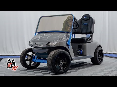EZGO TXT Custom Racing Golf Cart Build - GolfCartingTV