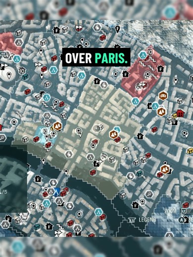 Opening the map in AC Unity felt like someone dumped a box of confetti over Paris. 🎊 Did this drive anyone else crazy? #assassinscreed #acunity #gaming #ubisoft #mapdesign #gamingproblems