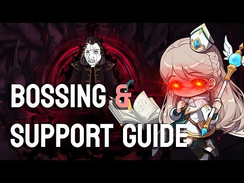 MapleStory - Bishop Bossing, Burst & Support Guide