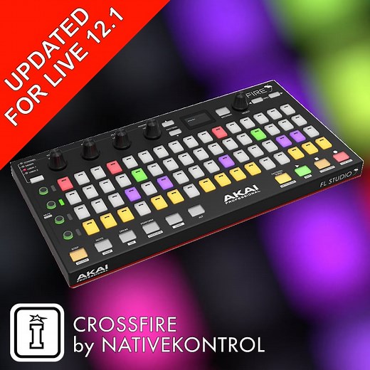 CrossFire | nativeKONTROL | AKAI Fire Ableton Live Control