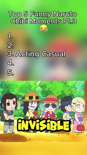 Hilarious Chibi Naruto Moments You Can't Miss