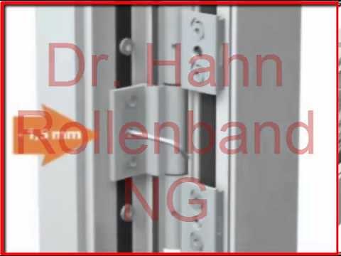 Dr. Hahn Türbänder Einstelllösungen