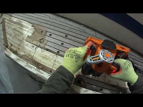 #13 Easy teak deck removal part 2
