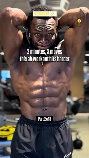 Intermediate ab workout ⚡️ #strongabs