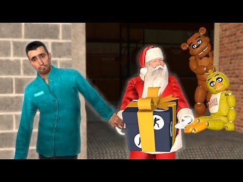 SAVING SANTA IN FNAF APOCALYPSE?! - Garry's Mod Gameplay - Gmod Sandbox FNAF NPCs