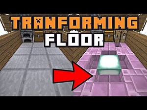 Minecraft: FLOOR TRANSFORMER! [Redstone Tutorial]
