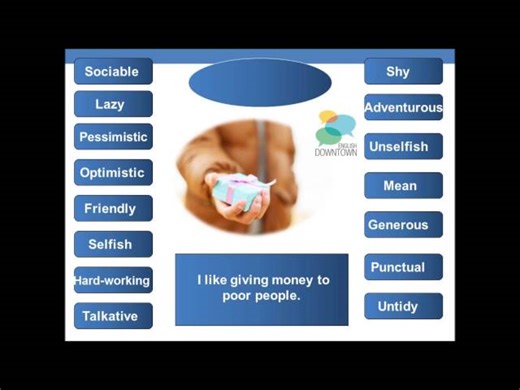Personality Traits - Personality Adjectives