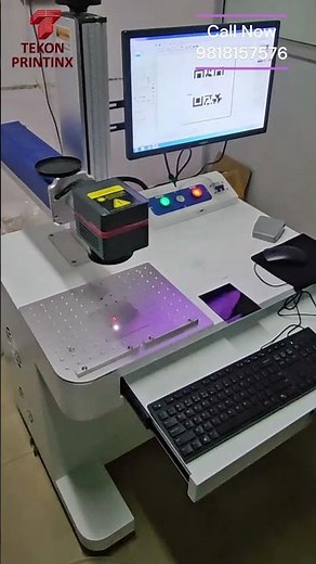 Metal Marking Machine for Scannable QR Code Marking | 30W Fiber Laser Marking Machine