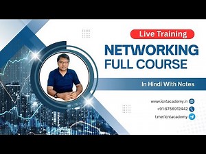 Networking Full Course in Hindi | Basic to Advanced | Live Training by ICNT GYAN | 2025