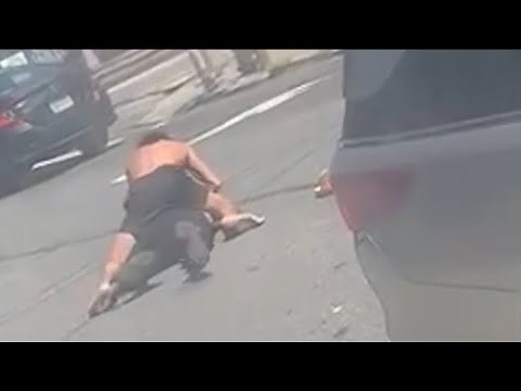 Video shows violent scuffle that led to off-duty officer getting shot