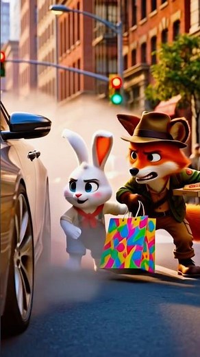 Wholesome Rabbit & Fox Moments 🦊🐰 | Pixar-Style Animated Short