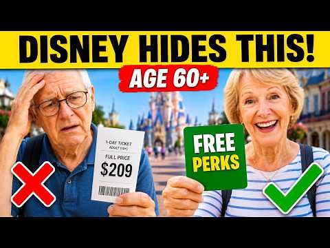 15 FREE Things Disney World Seniors Over 65 Can Ask For (But Never Do)