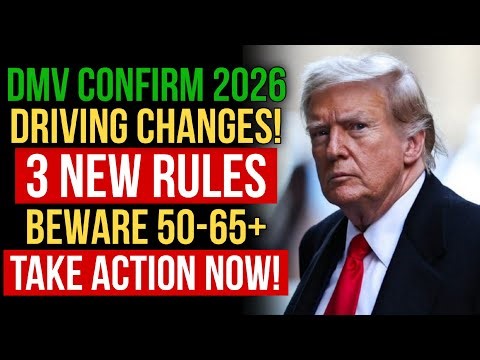 Official DMV Notice: 3 Driving Rules Changing Across the U.S. — Drivers 65+ Take Note!
