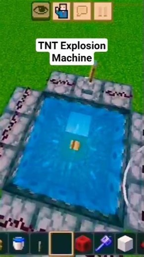 "How to make TNT Explosion machine" #minecraft #gaming