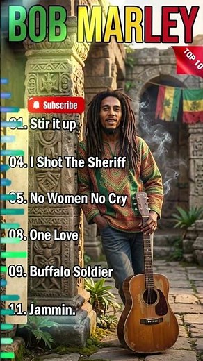 Bob Marley Nonstop Reggae: Best Hits & Full Album Mix 2026 🇯🇲✨