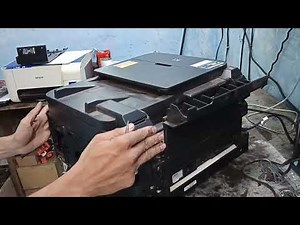 Canon GM4070 support code 1702 and Blank print problem