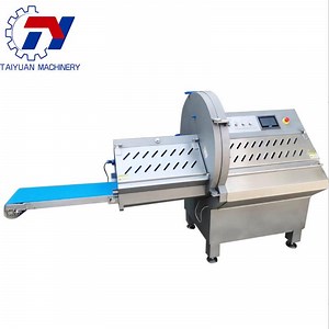 [Hot Item] Commercial Cooked Beef and Mutton Slicer Fully Automatic Meat Roll Chopping Machine