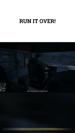 RUN IT OVER! | GTA V Online Funny Moment #gaming #funnyclips #gtaonline