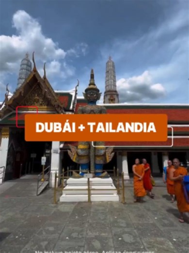 🌆🌿 Dubái Tailandia 🌿🌆 Dos mundos totalmente distintos en un solo viaje. 🗓️ 13 días | 12 noches 📍 Visitando: Dubái • Bangkok • Ayutthaya • Lopburi • Phitsanuloke • Sukhothai • Chiang Rai • Chiang Mai • Phuket 💰 Desde U$1460 por persona Para mayor información llamanos o escribinos: ☎️ (505) 2713-3099 📱 (505) 8830-3020 Precio por persona en ocupación doble. No incluye boleto aéreo. Paquete sujeto a cambios y disponibilidad. Consultar requisitos migratorios. Aplican condiciones. #DubaiYTaila