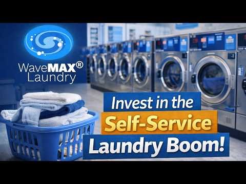 WaveMAX Laundry Franchise | Modern Self-Service Laundry Business