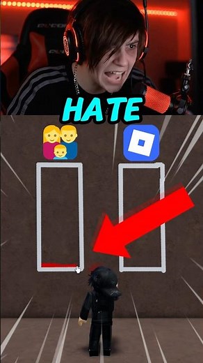 Mean slender hates his parents 😢 #roblox #robloxshorts