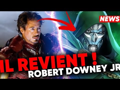 Il revient dans le MCU ! Robert Downey JR annoncé pour jouer Dr Doom !
