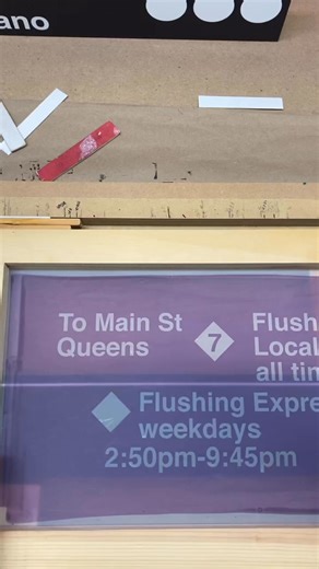 This was a custom sign request, 22 x 3.5”. Takes a little prep work to make the custom screen but then printing the text on the sign doesn’t take long at all. Hopefully I’ll do more signs like this in the future! For custom sign requests it’s best to email Carlton@sidewaysigns.com as I don’t always see DMs. #subwaysign #newyork #newyorkdecor #newyorksign #newyorksubway #subwayart #customsign #screenprinting #howitsmade #asmr #signdesign#fbreels #viralreels #trendingreels #viralvideo #fbviral #fy