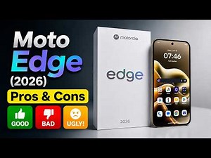 Moto Edge (2026) Pros & Cons - GOOD, BAD & UGLY!