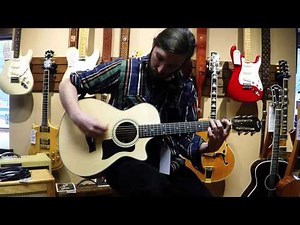 Taylor Guitars: 312ce 12-Fret Slotted Headstock Grand Concert Acoustic Electric Guitar