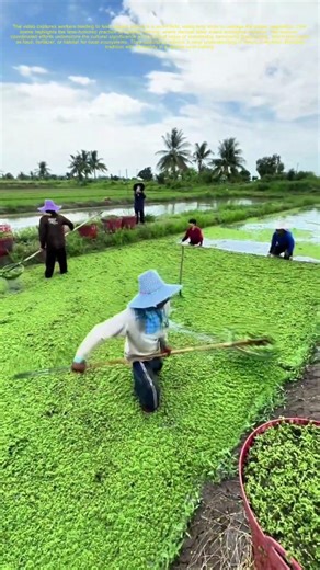 Harvesting Green Gold: How Traditional Farmers Cultivate Aquatic Wealth