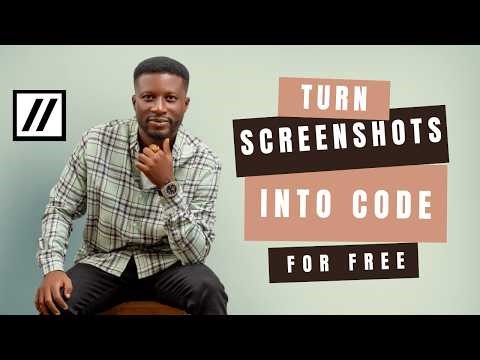 Convert Screenshot into Code for Free in Minutes using screenshottocode.com