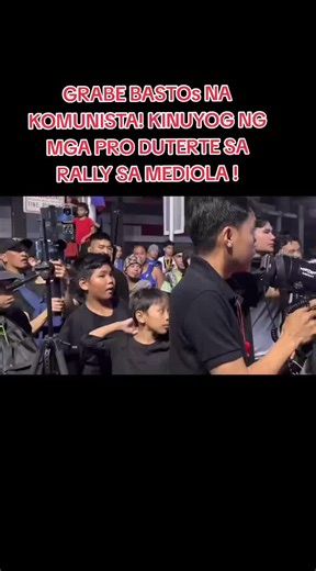 Pro Duterte Rally in Mediaola: Tensions Rise