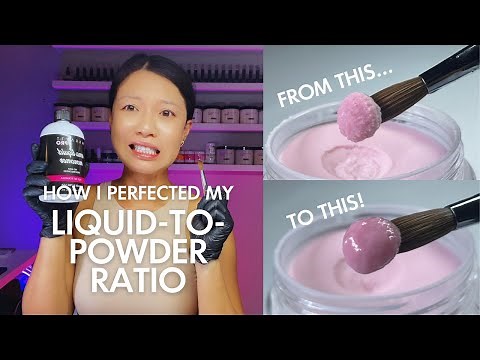 How I Perfected My Liquid to Powder Ratio as a Beginner Nail Tech