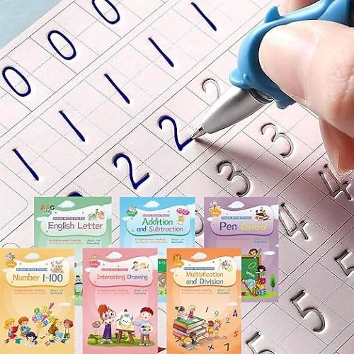 Magic practis Copybooks Ink for Kids Reusable Handwriting
