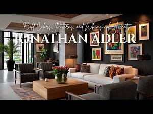 A Modern Summer Retreat with Jonathan Adler Bold Colors, Patterns, and Whimsical Accents