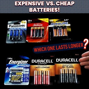 1.3M views · 7.8K reactions | Can Cheap Batteries Beat Expensive Batteries?!  | Freakin' Reviews | Facebook