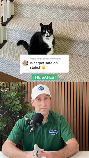 Thinking about replacing the carpet in your Texas home? Don’t overlook the stairs. 👀 Even if you already have hardwood, adding a custom carpet stair runner makes a huge difference in safety. Carpet provides traction that helps prevent slips and falls, whether it’s kids running down for a late-night snack or you heading up with your morning coffee. In fact, many Texas homeowners (including our own team) choose carpet on stairs for both comfort and peace of mind. It’s one of the smartest upgrades