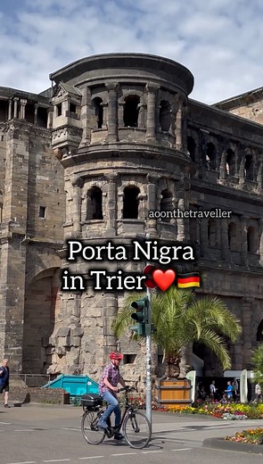 Step back in time at the majestic Porta Nigra in Trier, Germany 🇩🇪 The largest Roman city gate north of the Alps and a UNESCO World Heritage site! 🏛️ Dating back to the 2nd century, this architectural marvel has witnessed centuries of history, from the Roman Empire to medieval times. Walk through its towering sandstone arches, marvel at its intricate construction, and let the echoes of ancient stories transport you to a bygone era. Whether you’re a history buff, architecture enthusiast, or tr