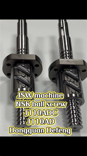 J110AD . J110ADC . Ejector ball screw , ball screw . THK ball screw , JSW machine