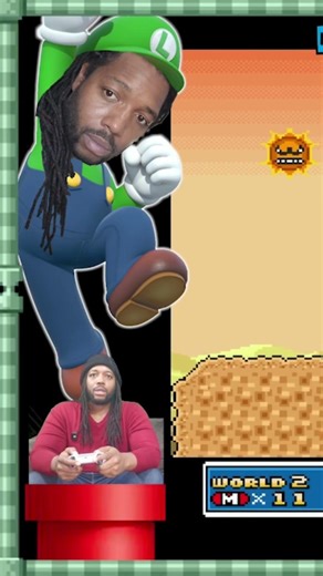 Amazing Jump! Watch This Incredible Athletic Feat! #mario #nintendo #nintendocharacter