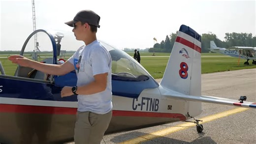 This 12-year-old pilot shows no fear in the cockpit