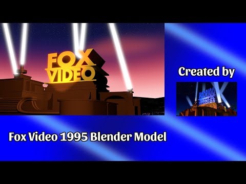 Fox Video 1995 Blender Model