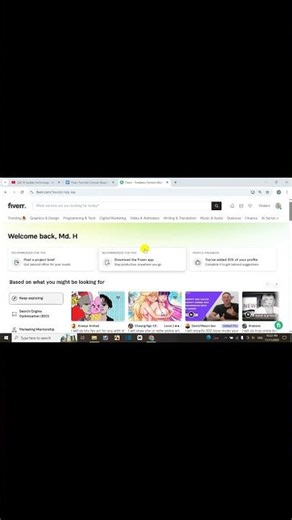 Fiverr Tutorial Part 4: Convert Buyer Account into Seller Account | Client Profile to Freelancer[03]