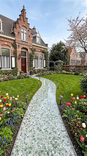 Transform Your Path: Ultra Realistic Resin Pebble Walkway