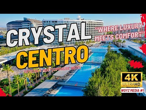 Crystal Centro Resort Lara 5* - Lara Antalya Turkey in 4K - Woyz Media