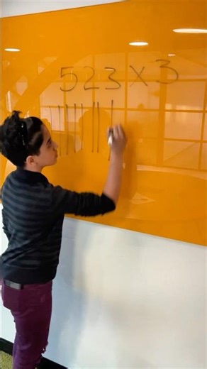 Japanese Multiplication Trick | Easy Math Method #shorts